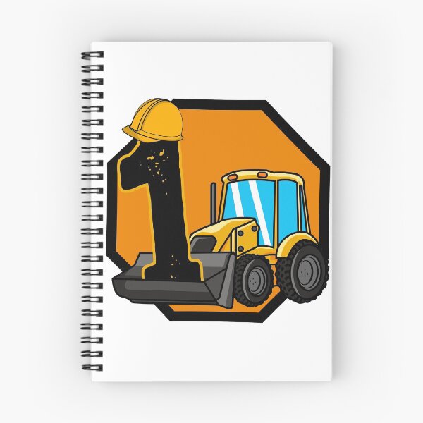 Item preview, Bucket excavator Children's birthday 1 year excavator designed and sold by LuminOrb.