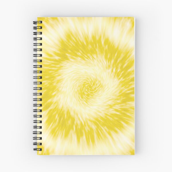 Item preview, Yellow and white tie dye circle designed and sold by Mandala & More.