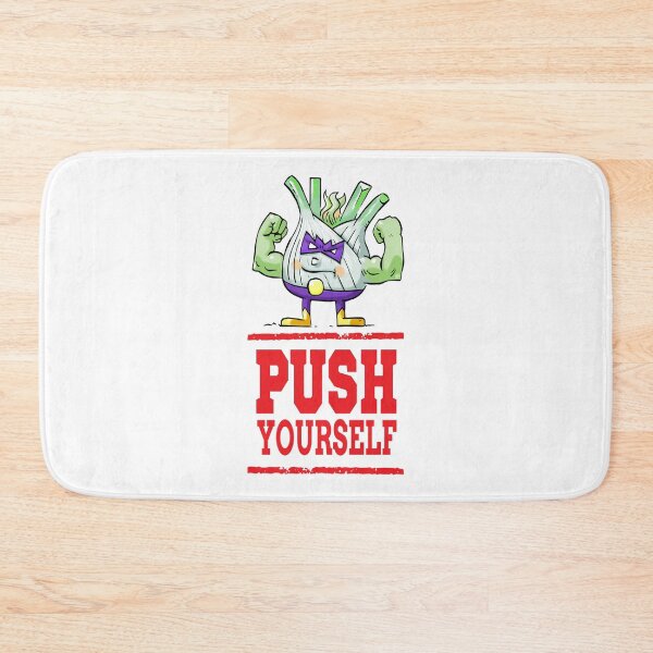 Item preview, Push Yourself Funk Up Fennel Double Bicep Bodybuilder designed and sold by ProjectX23.