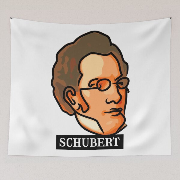 Item preview, Portrait of the composer Schubert designed and sold by Xdelacra.