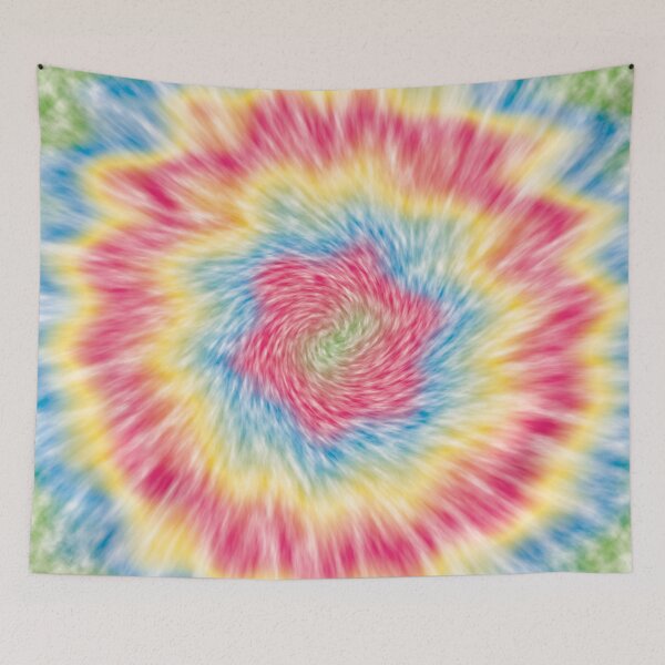 Item preview, Pastel color tie dye  designed and sold by Mandala & More.