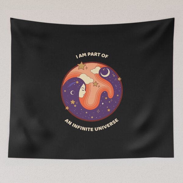 Item preview, I Am Part Of An Infinite Universe Design designed and sold by mymerchfactory.
