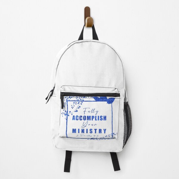 Item preview, Fully Accomplish Your Ministry - White and Blue designed and sold by Yesido.