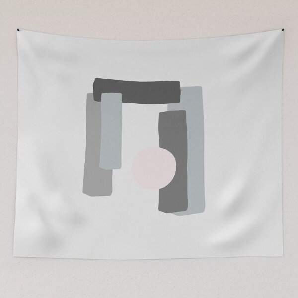 Item preview, Grey Abstract designed and sold by MyasMakings.