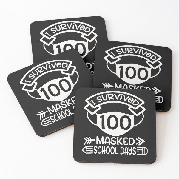 Item preview, I Survived 100 masked School Days  designed and sold by binly123.