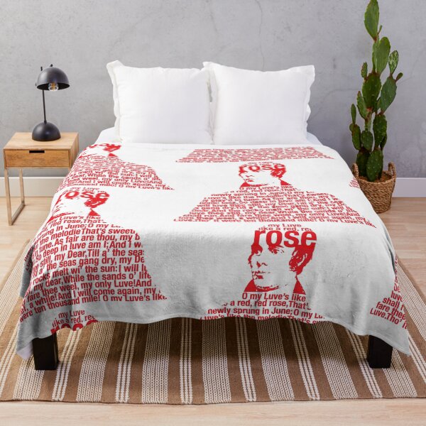 Item preview, Robbie Burns Love is like a red red rose designed and sold by DJVYEATES.