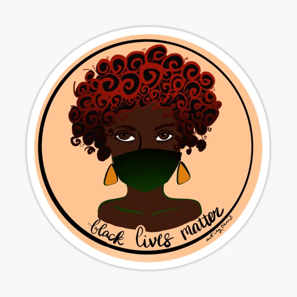Black Lives Matter (Color) Sticker