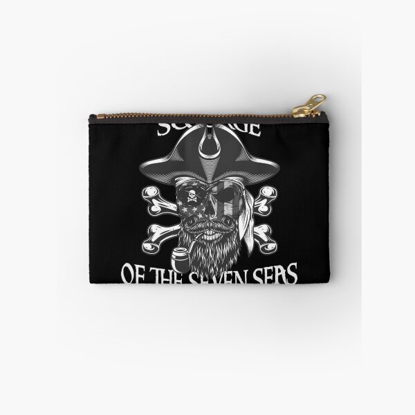 Item preview, Scourge of the seven seas bearded pirate logo designed and sold by grmcclure.