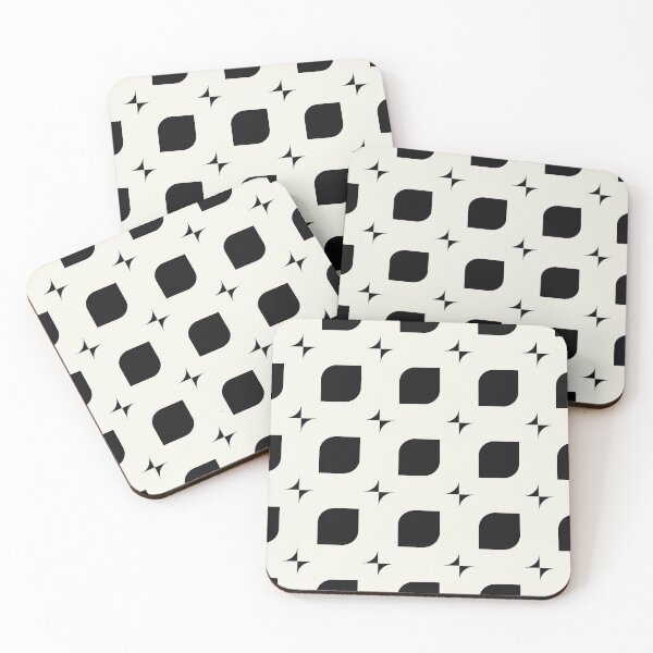 Item preview, Black and White Geometric Pattern No.10 designed and sold by venella.