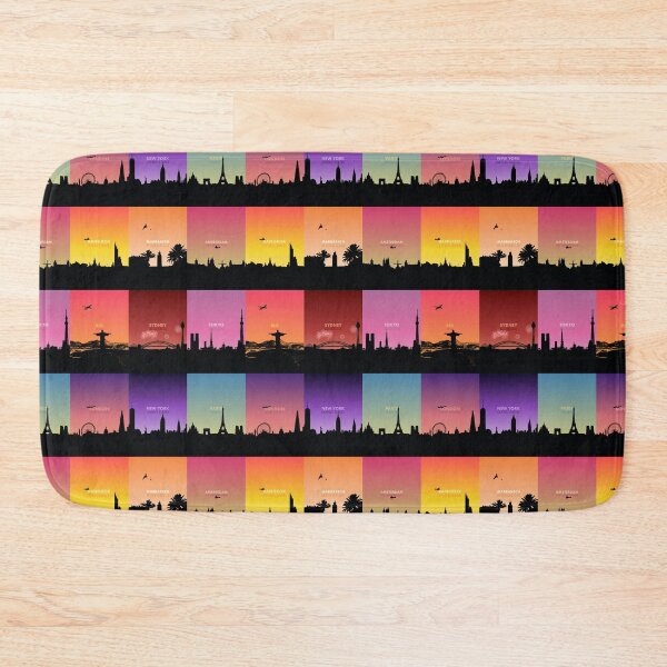 Item preview, Beautiful City Skylines Of The World - Travel Gift designed and sold by PilgrimageShop.