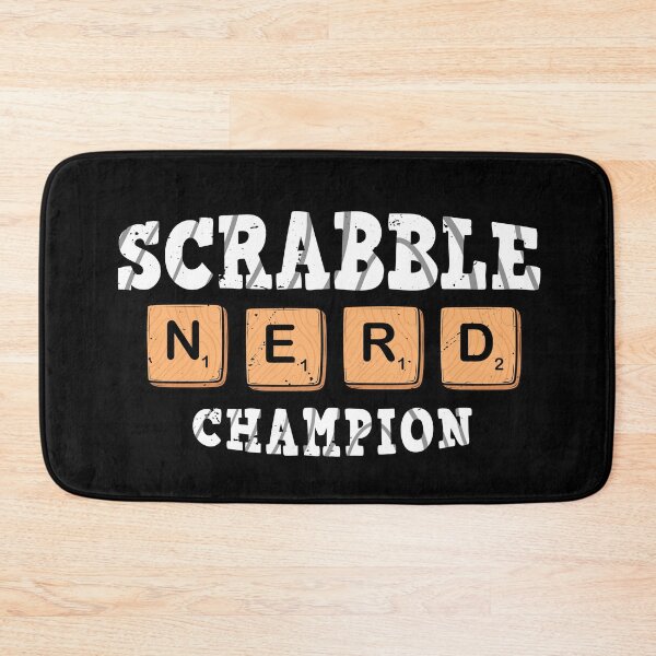 Item preview, Scrabble nerd champion design / scrabble lover / funny Scrabble Champion Letter Game Nerd Geek  designed and sold by anodyle.