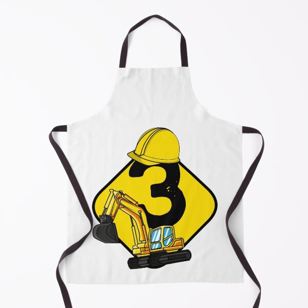 Item preview, Excavator 3 years kids 3rd birthday gift idea designed and sold by LuminOrb.