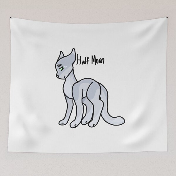 Item preview, Half Moon (Words) designed and sold by ceolsonart.