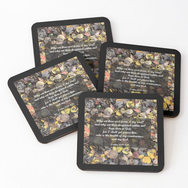 Item preview, Psalms 42:11 I shall yet praise Him designed and sold by Creative-Christianity Art.