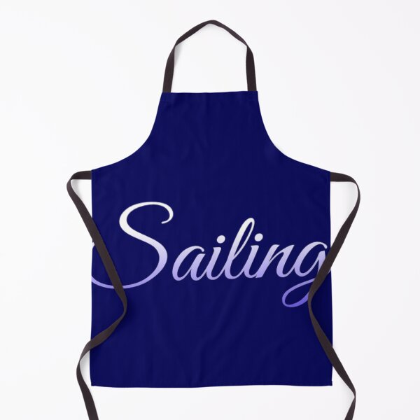 Artikelvorschau, Nautical Life und Segeln: Classic Sailing Schriftzug entworfen und verkauft von JJWilsonTees.