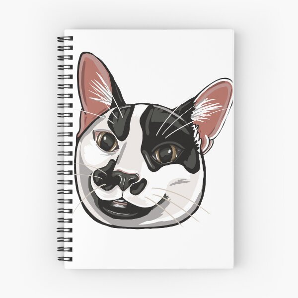 Item preview, Black and white cat designed and sold by Colonels  Basement.