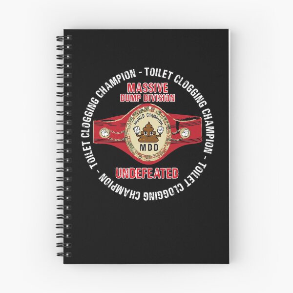 Item preview, Undefeated Massive Dump Division Toilet Clogging Champ designed and sold by Status71.