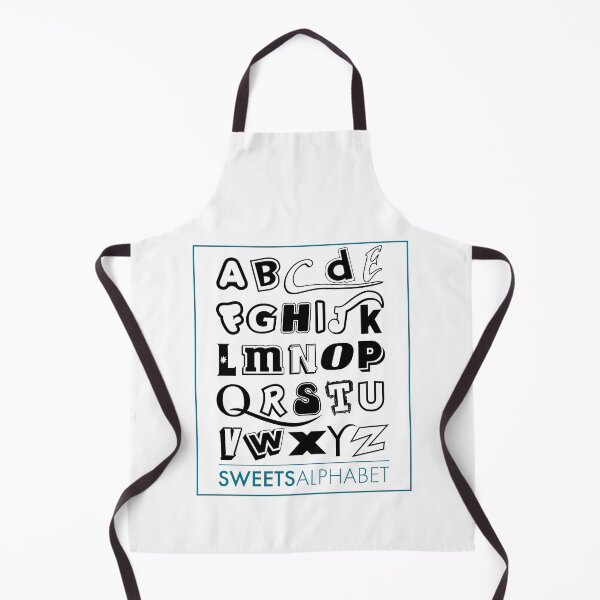 Item preview, Sweets alphabet A to Z designed and sold by BlimeyPrints.