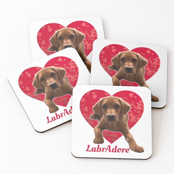 Item preview, Fox Red Labrador - Heart LabrAdore designed and sold by DexterFRL.