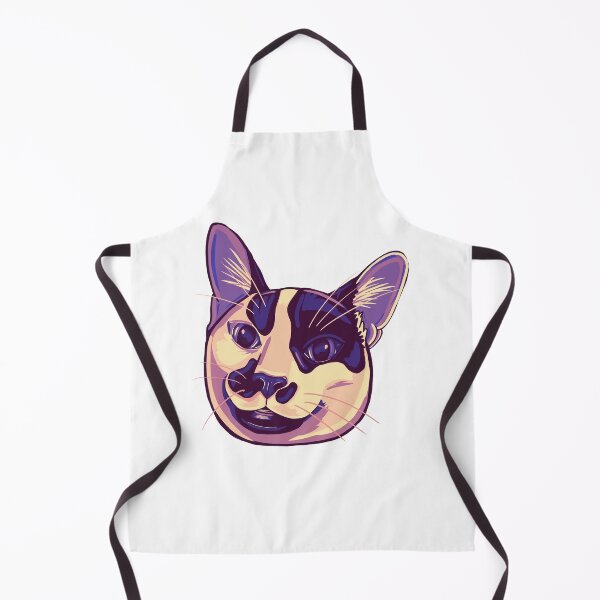 Item preview, Colourful cat designed and sold by Colonels  Basement.