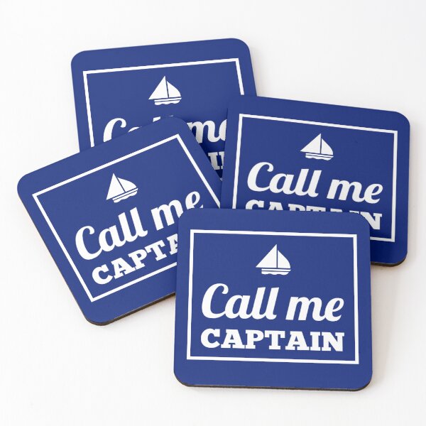 Item preview, Nautical life and sailing: funny Call me Captain saying designed and sold by JJWilsonTees.