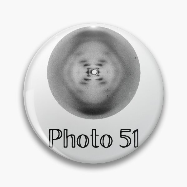 Item preview, Photo 51  X-ray diffraction of DNA by Rosalind Franklin, Raymond Gosling Nature Women in STEM science designed and sold by labstud.