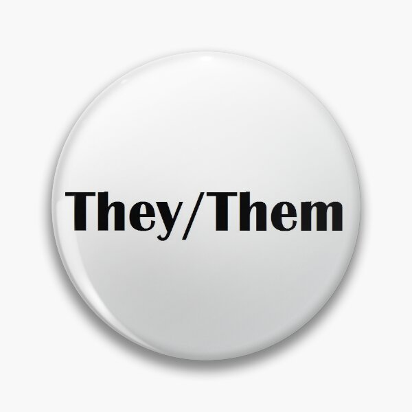 Item preview, They/Them designed and sold by MaskedBlackFox.