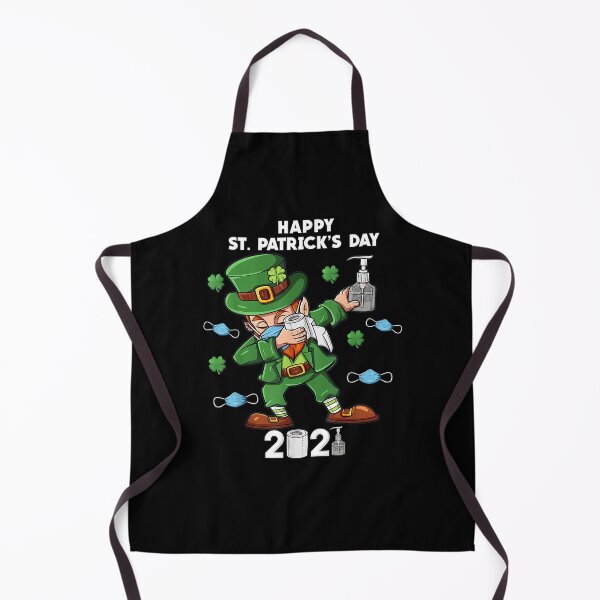 Item preview, St Patrick's Day Dabbing Leprechaun In A Mask Boys Kids 2021 T-Shirt designed and sold by davidcgonzale.