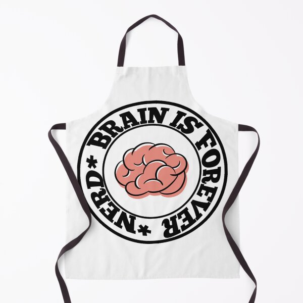 Item preview, Brain Is Forever nerd designed and sold by Toonify4U.