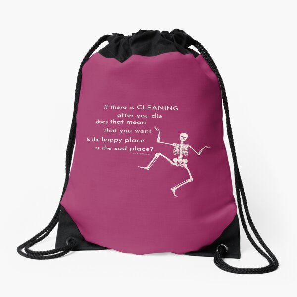 Item preview, After You Die Skeleton Halloween Cleaning Humor designed and sold by SavvyCleaner.