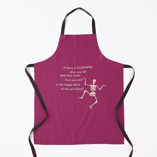 Item preview, After You Die Skeleton Halloween Cleaning Humor designed and sold by SavvyCleaner.