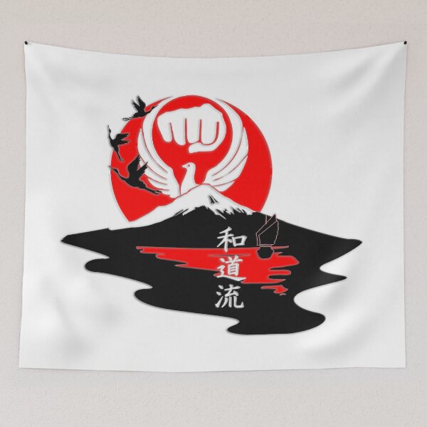Item preview, Wado Ryu Karate Soul Flight - Martial Arts Design designed and sold by Zanshin-Art.
