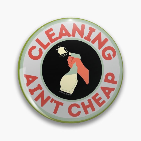 Item preview, Retro Cleaning Ain't Cheap Spray Bottle Housekeeping Lady Gifts designed and sold by SavvyCleaner.