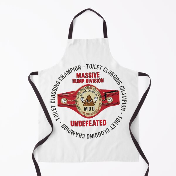 Item preview, Undefeated Massive Dump Division Toilet Clogging Champ designed and sold by Status71.
