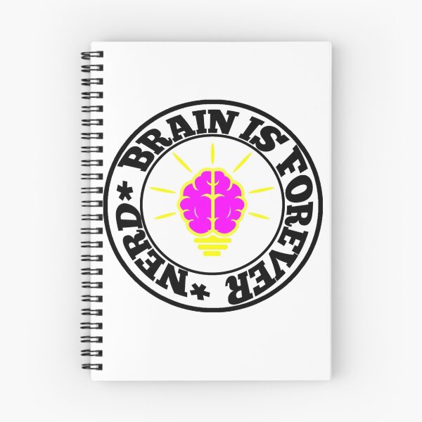 Item preview, Brain Is Forever nerd designed and sold by Toonify4U.