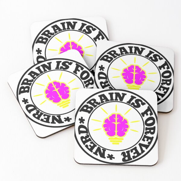 Item preview, Brain Is Forever nerd designed and sold by Toonify4U.