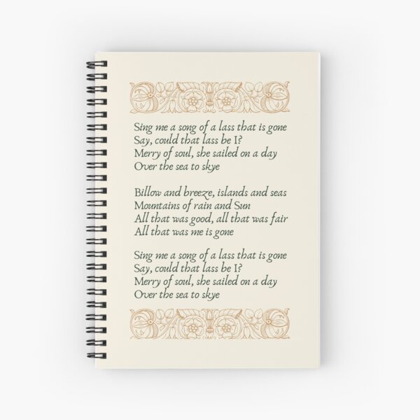 Item preview, La chanson du bateau de Skye (Outlander) designed and sold by SassenachFan.