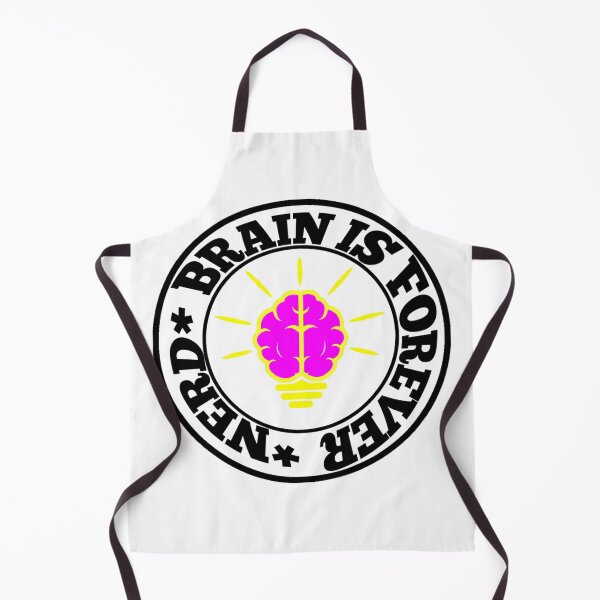 Item preview, Brain Is Forever nerd designed and sold by Toonify4U.