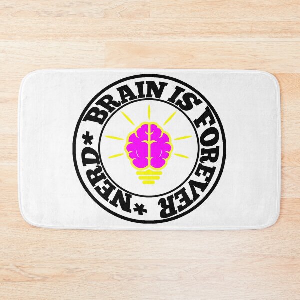 Item preview, Brain Is Forever nerd designed and sold by Toonify4U.