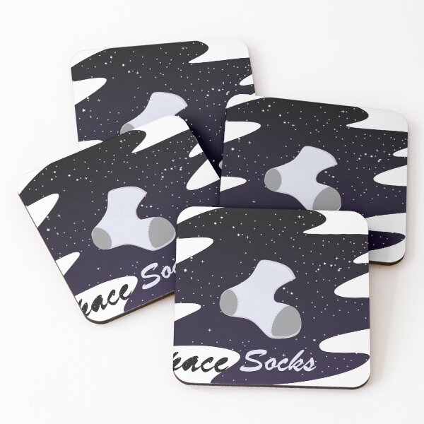 Item preview, Space Socks (Black / white) designed and sold by Jhnlr.