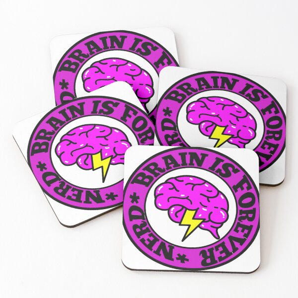 Item preview, Brain Is Forever nerd designed and sold by Toonify4U.