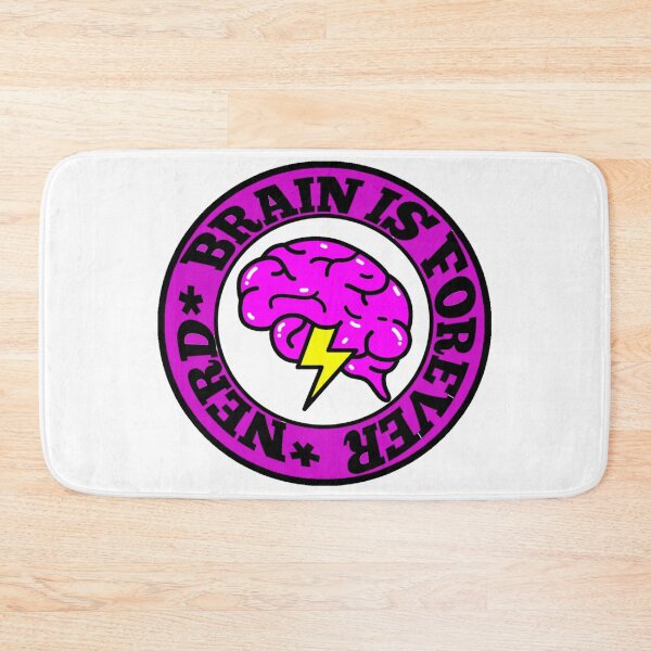 Item preview, Brain Is Forever nerd designed and sold by Toonify4U.