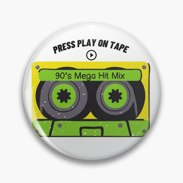 Item preview, Press Play on tape  designed and sold by GentArt.