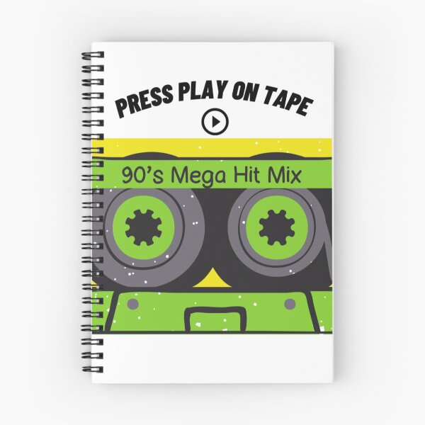 Item preview, Press Play on tape  designed and sold by GentArt.