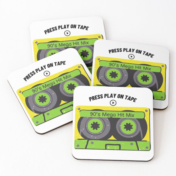 Item preview, Press Play on tape  designed and sold by GentArt.
