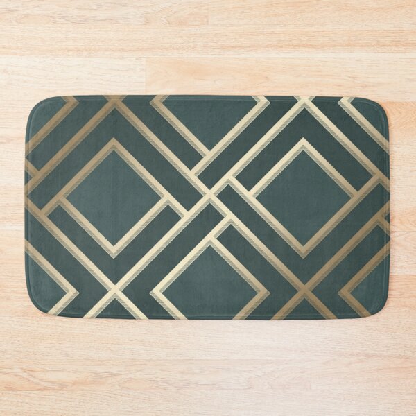 Item preview, Green Diamond and Gold Design Patten designed and sold by AMS-ART.