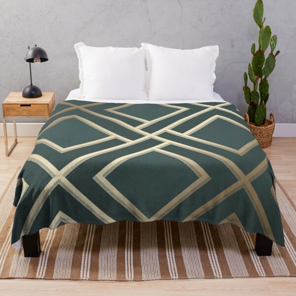 Item preview, Green Diamond and Gold Design Patten designed and sold by AMS-ART.
