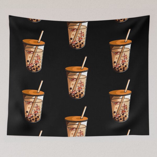 Item preview, A Boba with Fishes! designed and sold by xeeru.