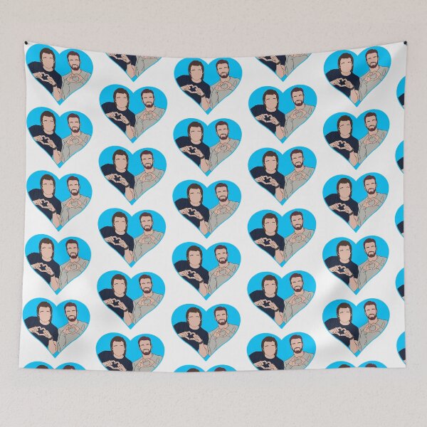Item preview, We heart Sebastian and Chris designed and sold by ChloeRogArt.
