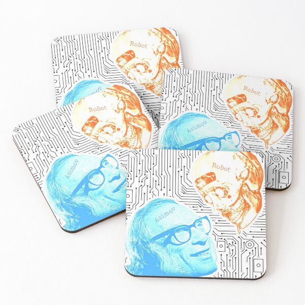 Item preview, Issac Asimov // Yo, Robot Retro FanArt designed and sold by acquiesce13.